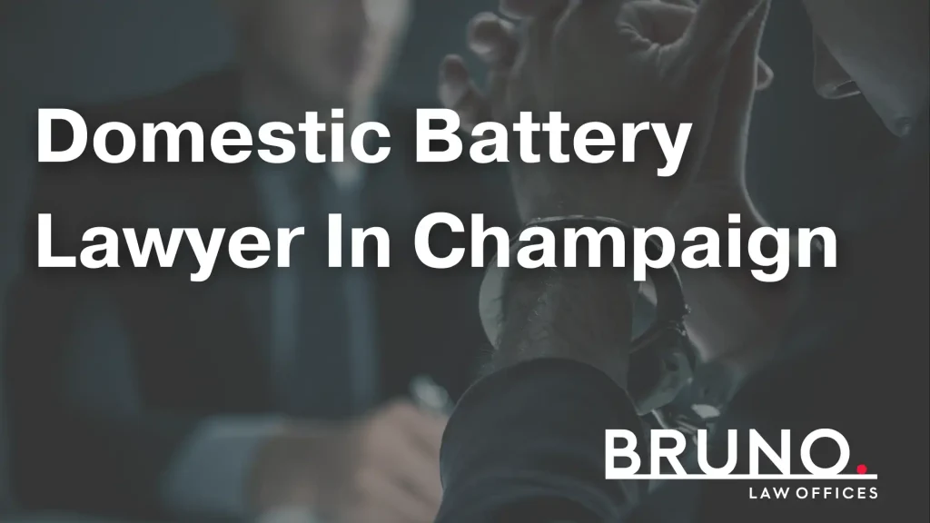 Domestic Battery Lawyer In Champaign Image